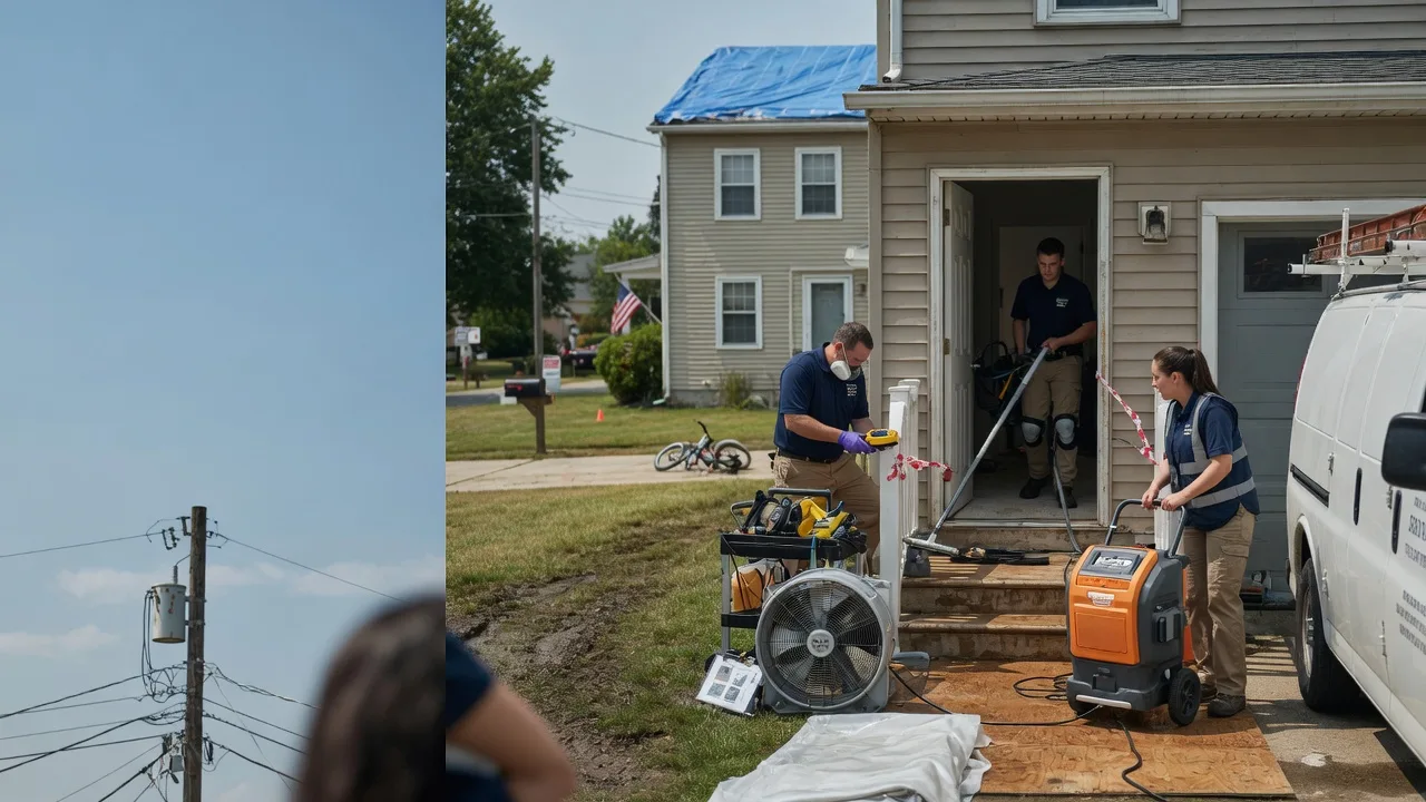 Water Damage Repair in Evansport, OH near me